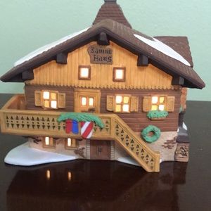 DEPT 56 ALPINE VILLAGE “KAMM HAUS” RETIRED